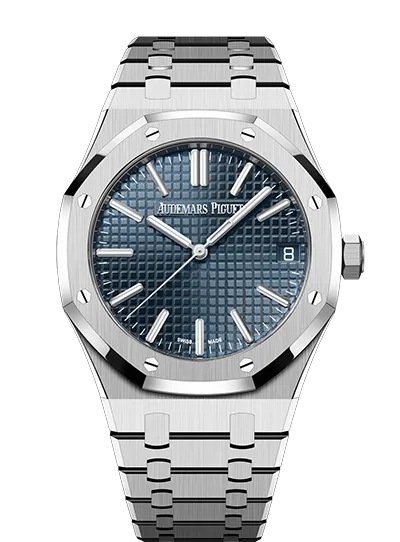 Replica AP Royal Oak Stainless Steel Blue Dial 41mm