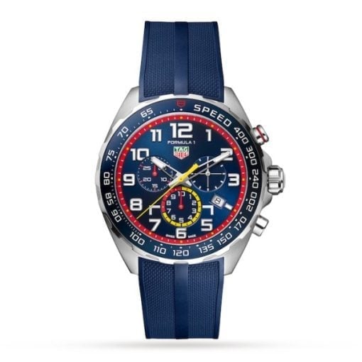 Replica TAG Heuer Formula 1 Men Quartz Blue Rubber Watch CAZ101AL.FT8052