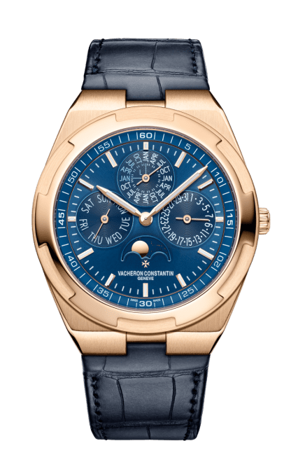 Replica vacheron constantin Overseas perpetual calendar ultra-thin 41.5 mm 18K 5N pink gold