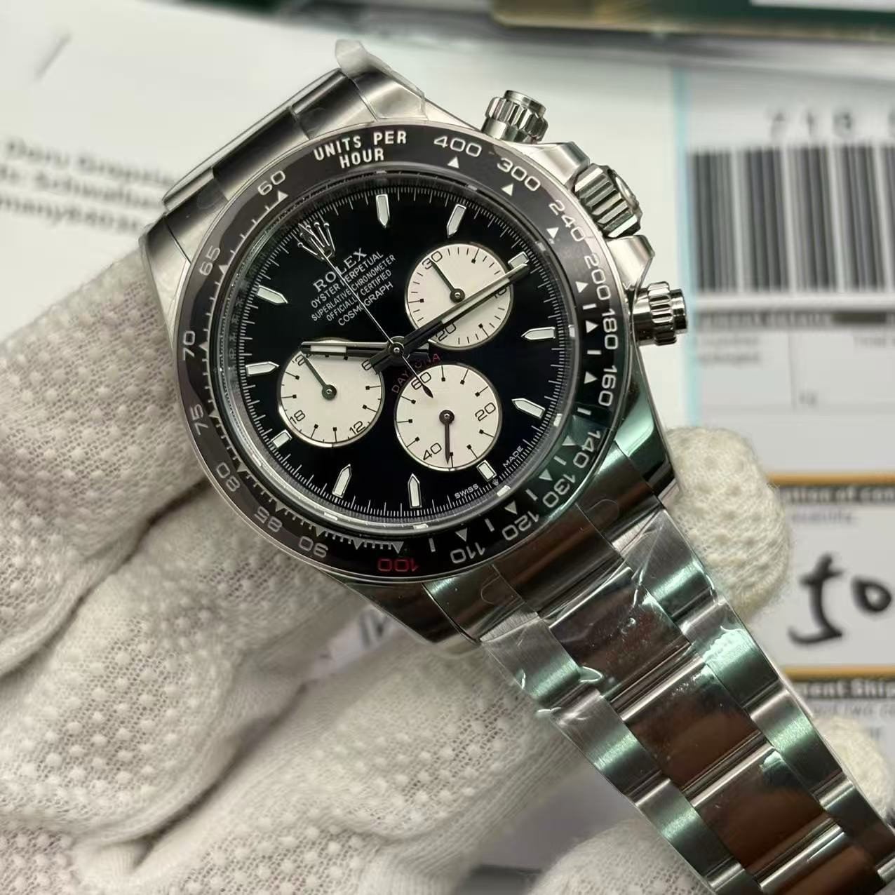 Replica Rolex New White Gold Daytona 100 Years of Le Mans