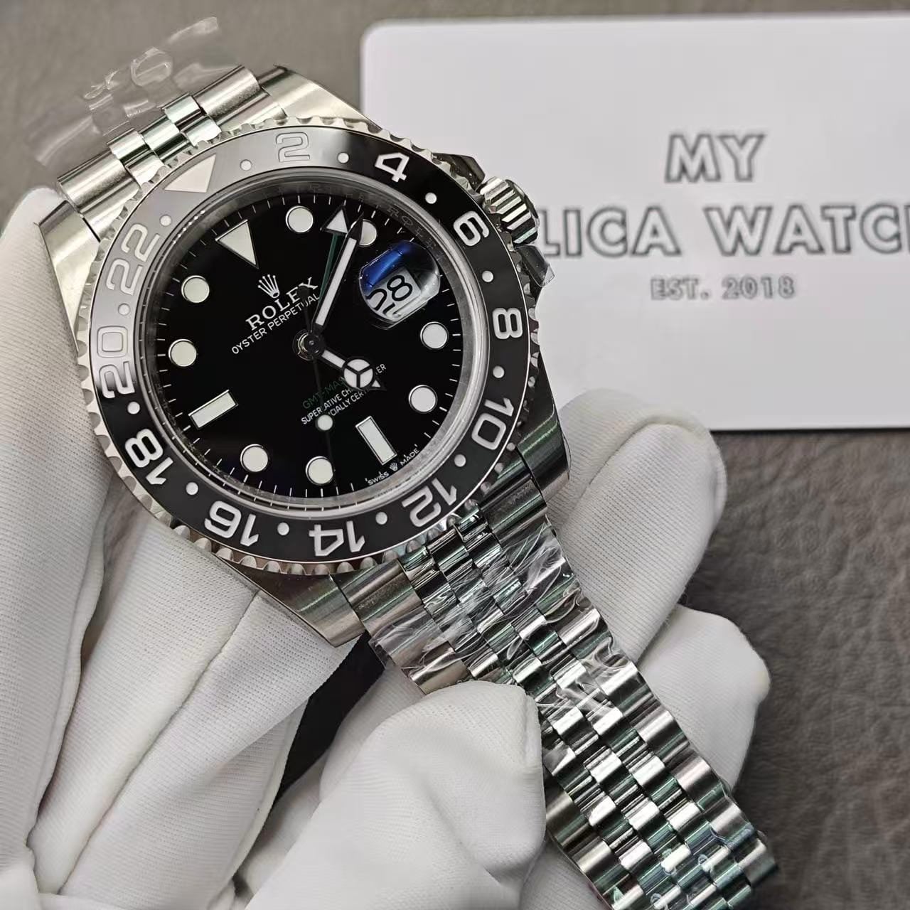 Rolex Replica Clone Gmt master 2 2024 Bruce Wayne