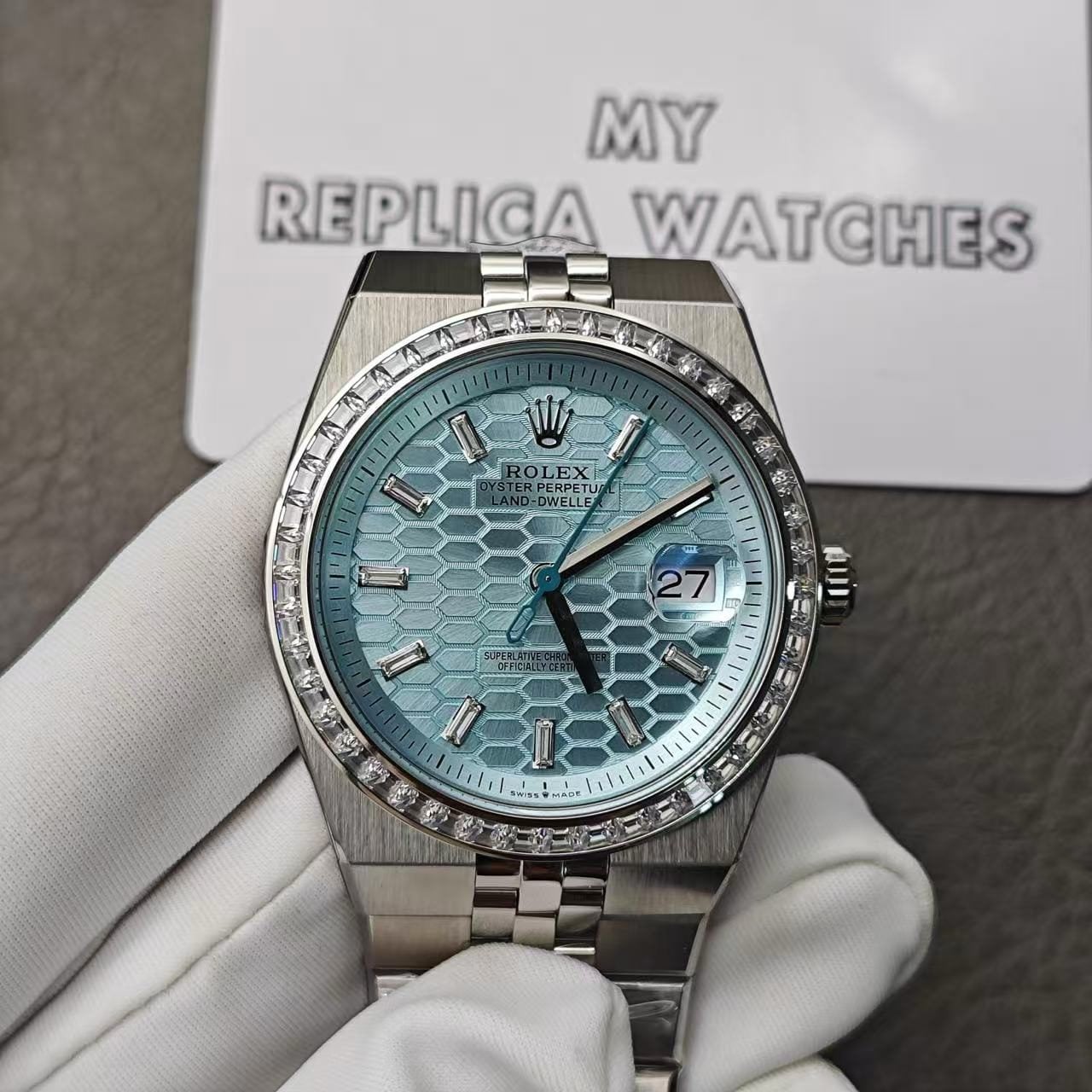 Replica Rolex Land Dweller 40 mm Oystersteel