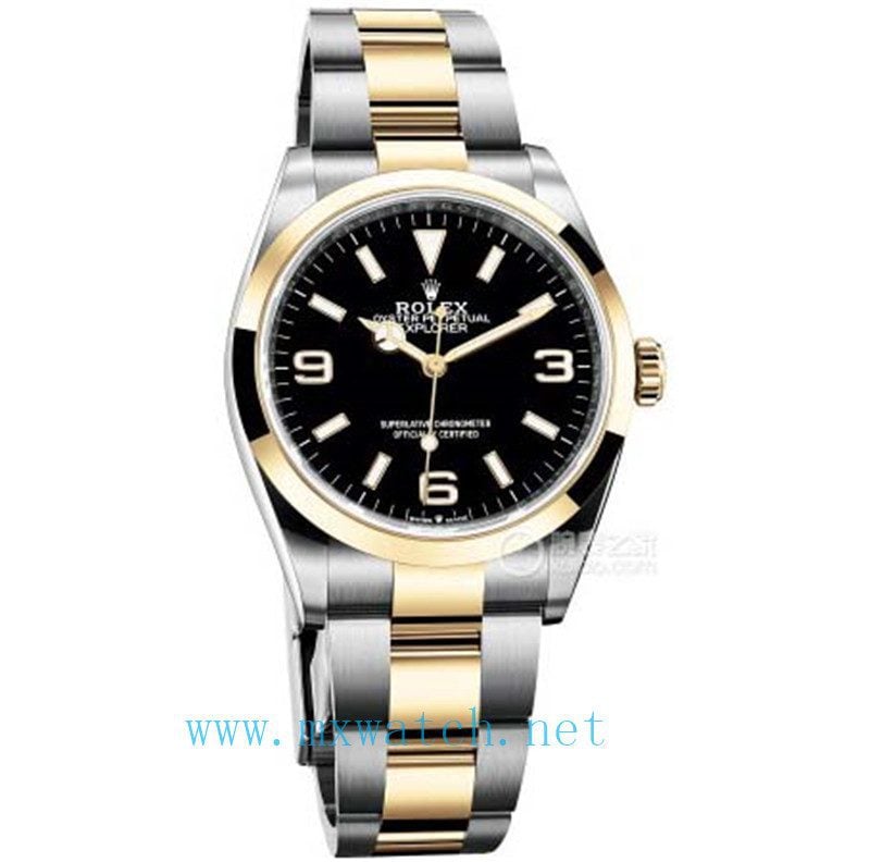 Rolex Explorer M124273 Gold Watch