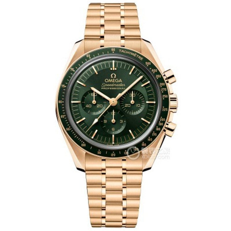 Replica Omega Speedmaster Moonwatch Green Dial