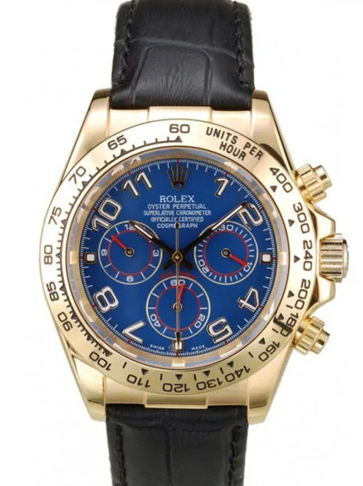 Replica Rolex Cosmograph Daytona Blue Dial 39mm