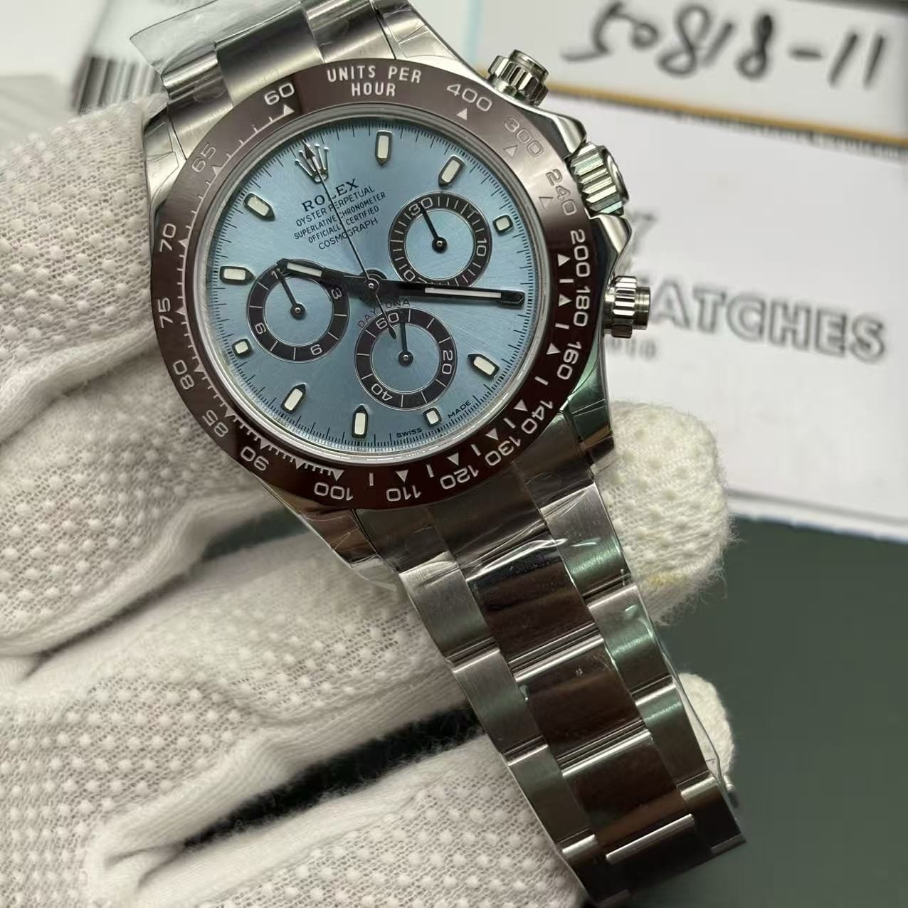Replica Rolex Daytona Blue Super Clone