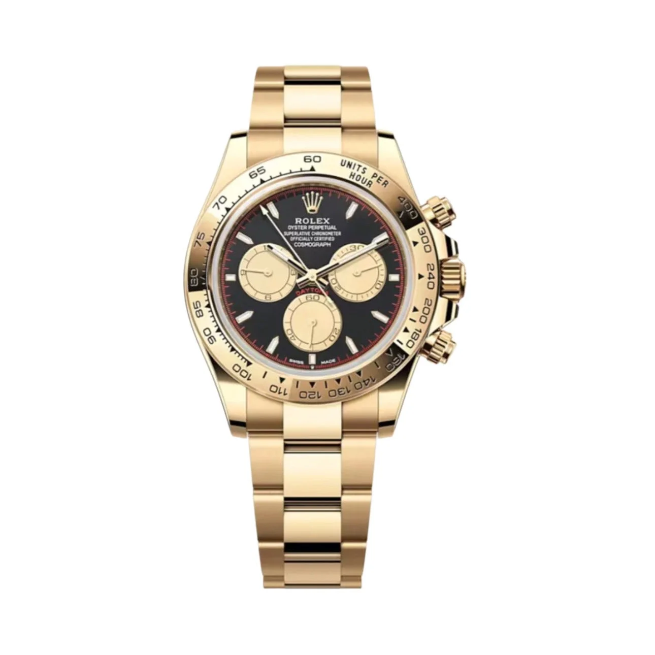 Superclone Rolex Daytona Intense black Dial 126508