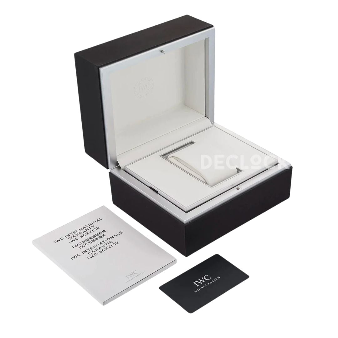 TOP SWISS IWC Replica Watch Box with all documentations and papers