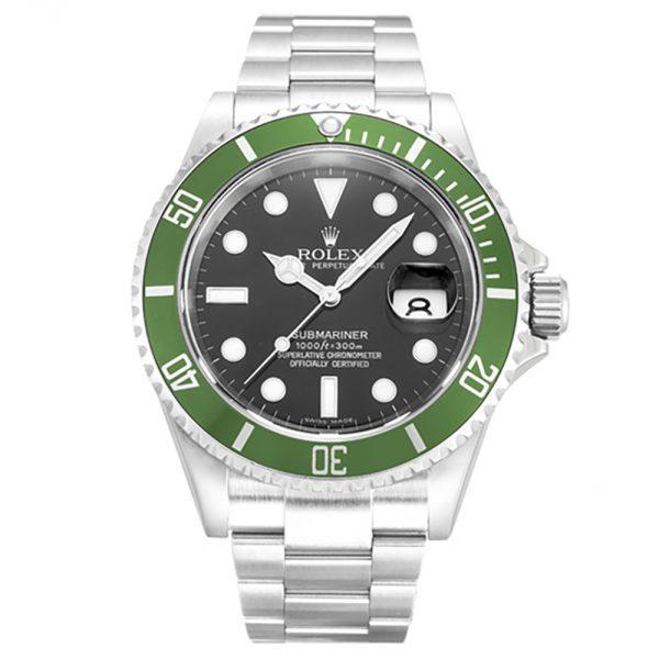 Super Clone Rolex Submariner Green Bezel Black Dial Kermit