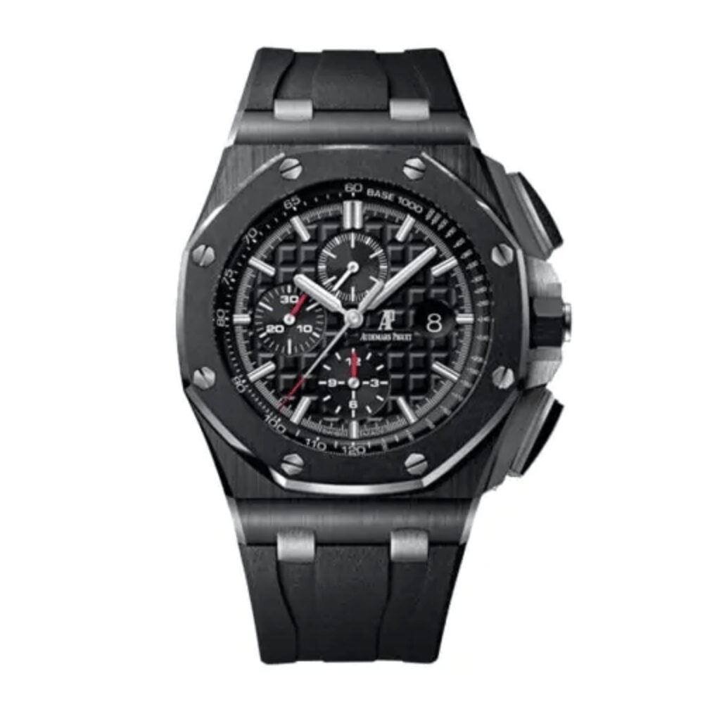 Replica Audemars Piguet Royal Oak Offshore 44 mm, Black Ref. 26402CE.OO.A002CA.01