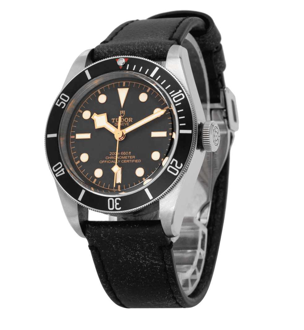 Tudor Heritage Black Bay Leather Replica – 41 mm Leather