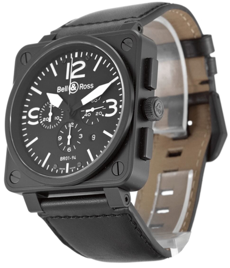 Bell and Ross Chronograph Carbon Replica BR01-94