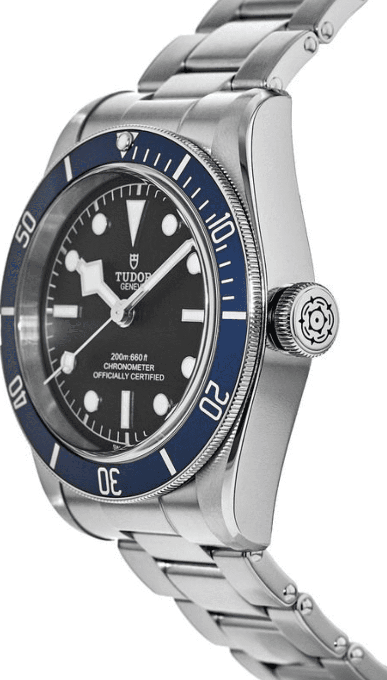 Tudor Heritage Black Bay Blue Bezel Replica Watch M79230B-0008