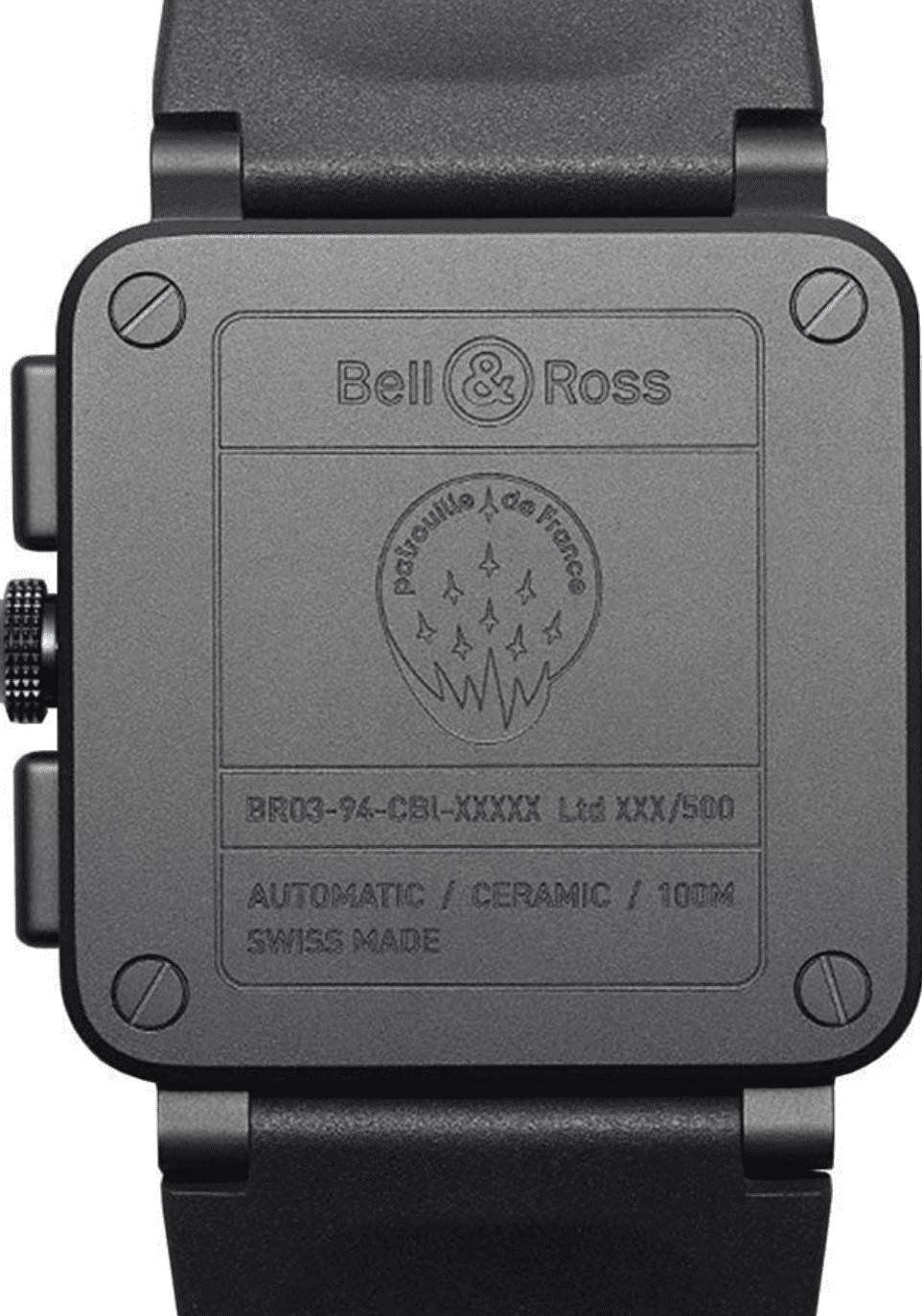 Bell & Ross Instruments Replica Men’s Watch BR0394-PAF1-CE/SRB
