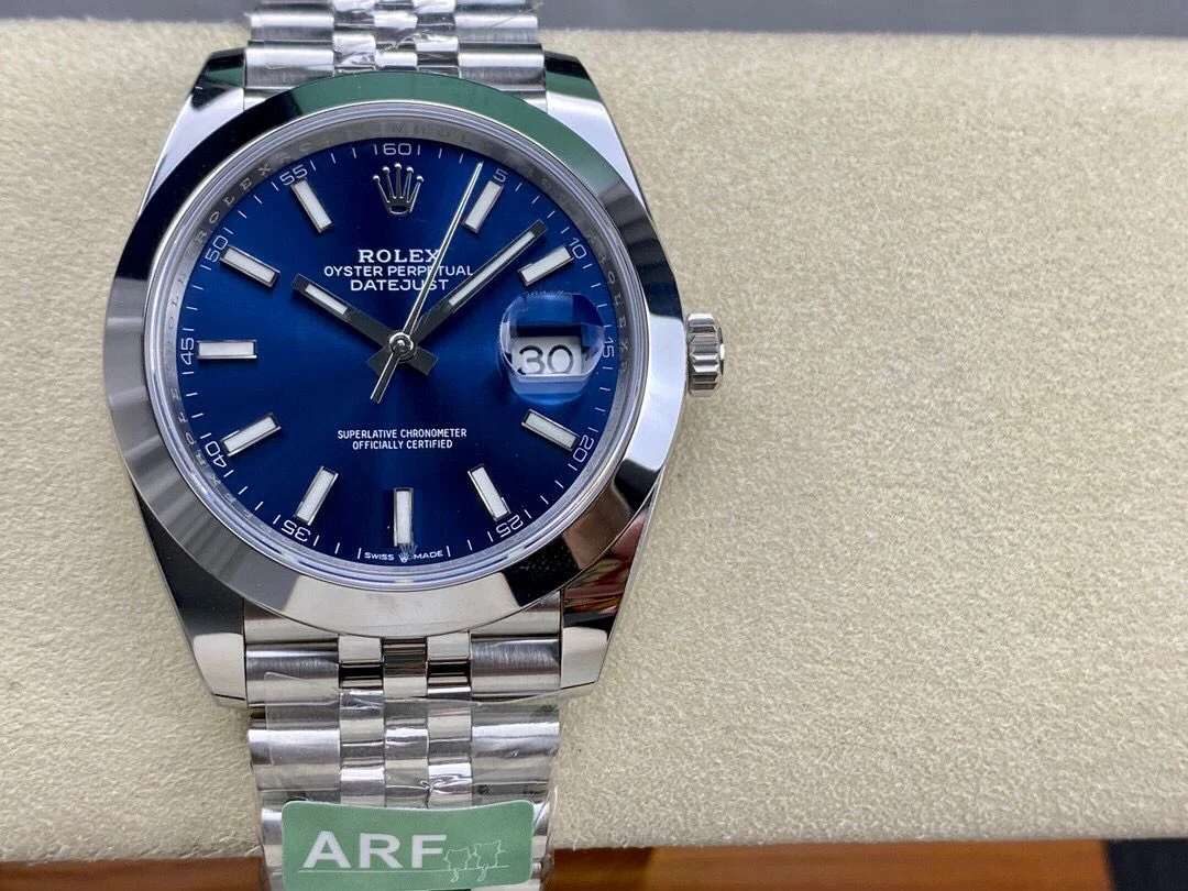 Replica Rolex Datejust 41 Blue Dial Jubilee