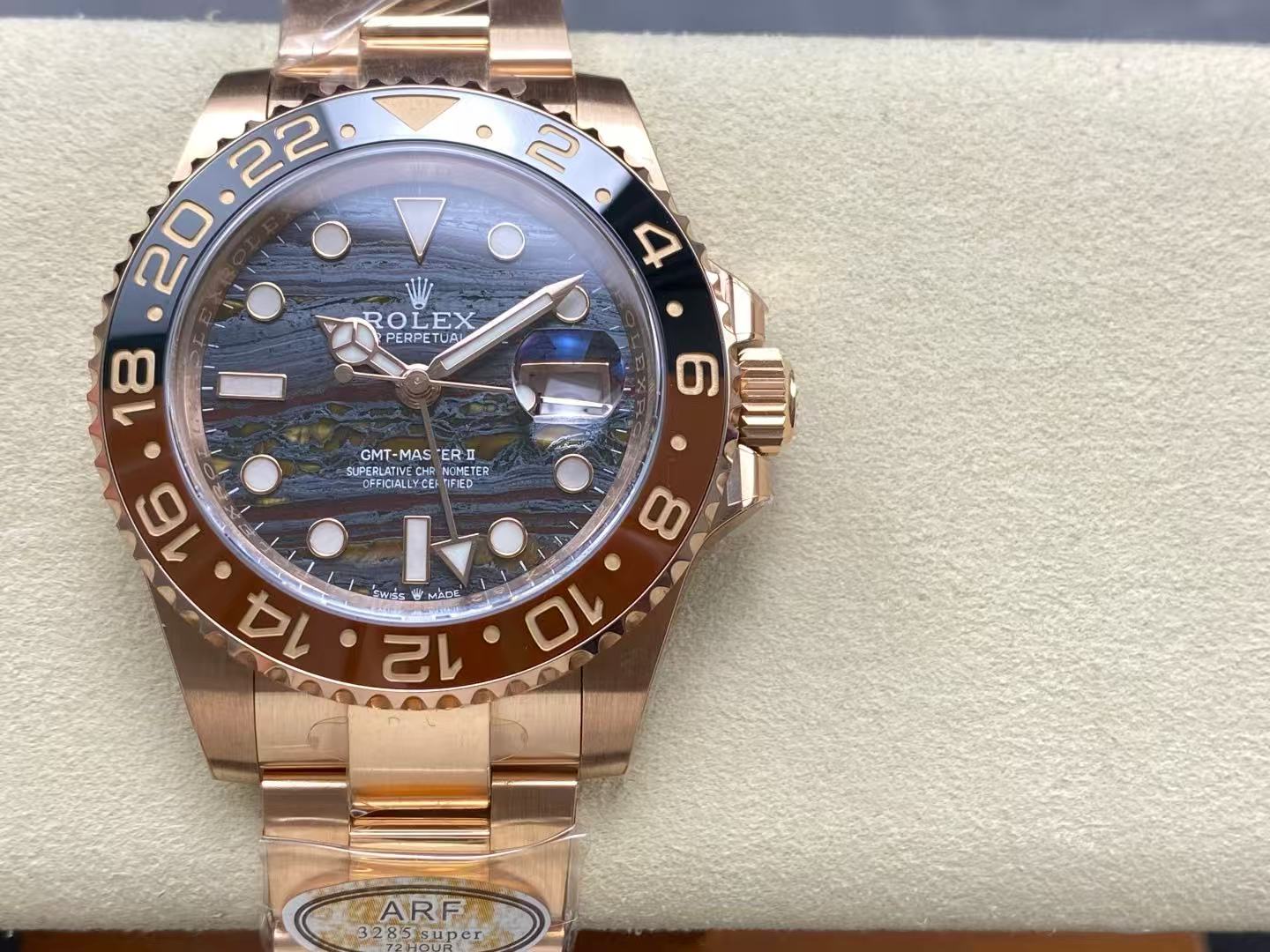 Super Clone Replica GMT-Master II Tiger Iron Dial (2025)