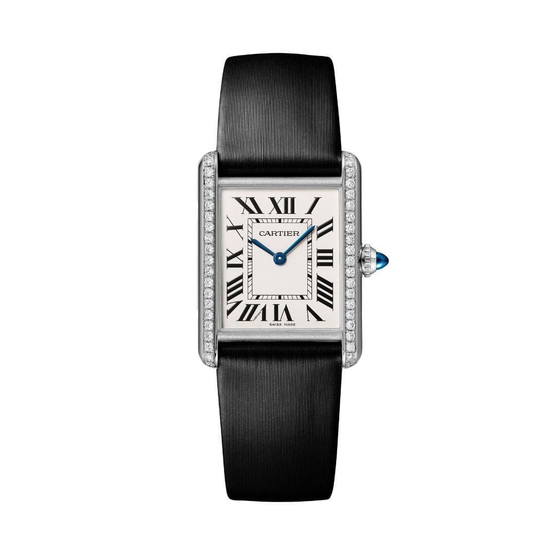 Cartier Tank Diamond Replica Ladies Watch, W4TA0017