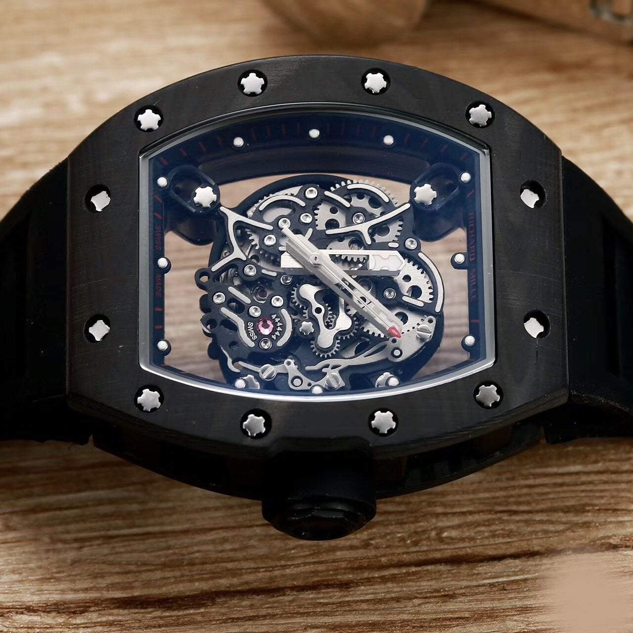 Richard Mille Swiss Clone – RM55 Bubba Watson Black