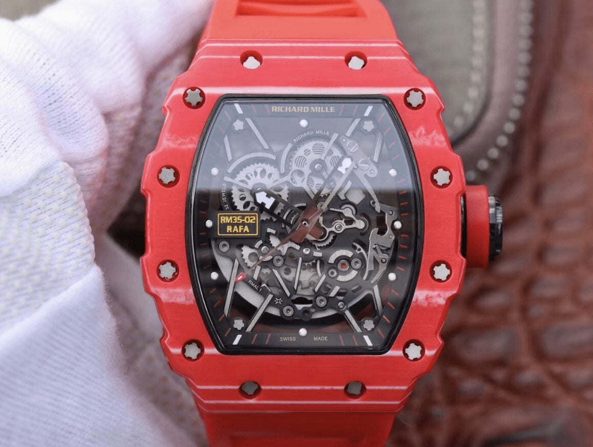 Richard Mille Swiss Clone RM 35-02 Rafa Red