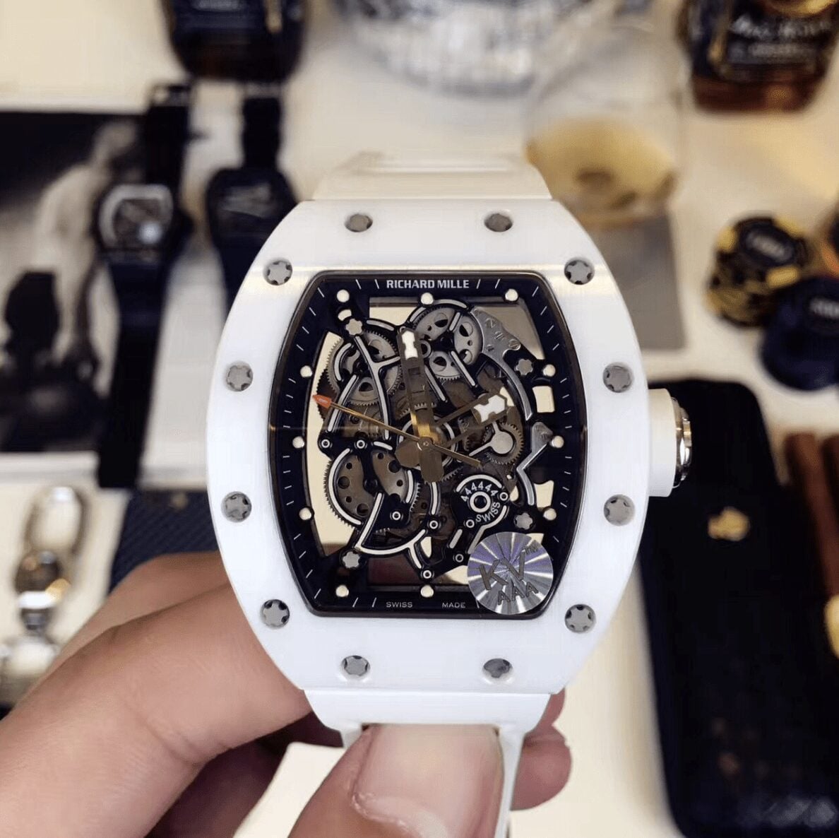Richard Mille Swiss Clone Replica Rm 0055 Best Edition Swiss