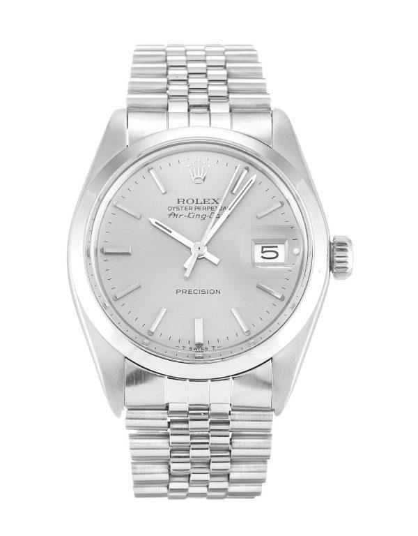 Replica Rolex Air-King Silver White Dial