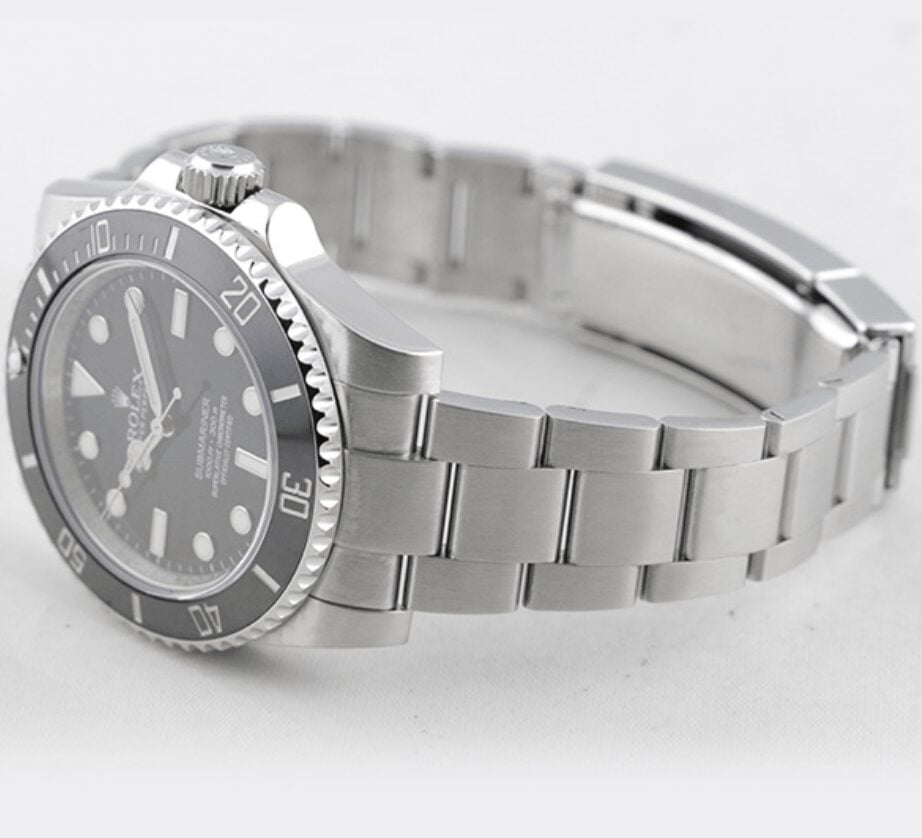 Replica Rolex Submariner Silver/Black No Date