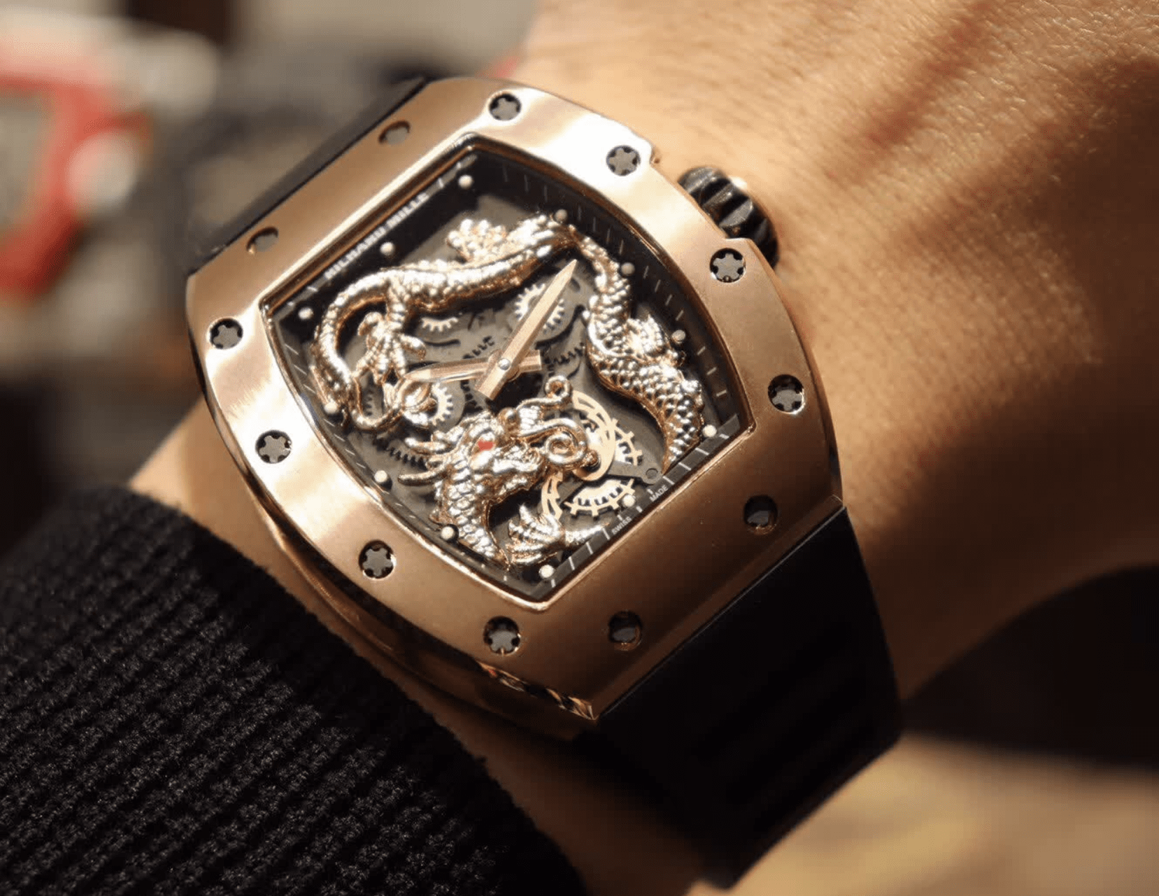 Richard Mille Swiss Clone – RM-57 Dragon Watch