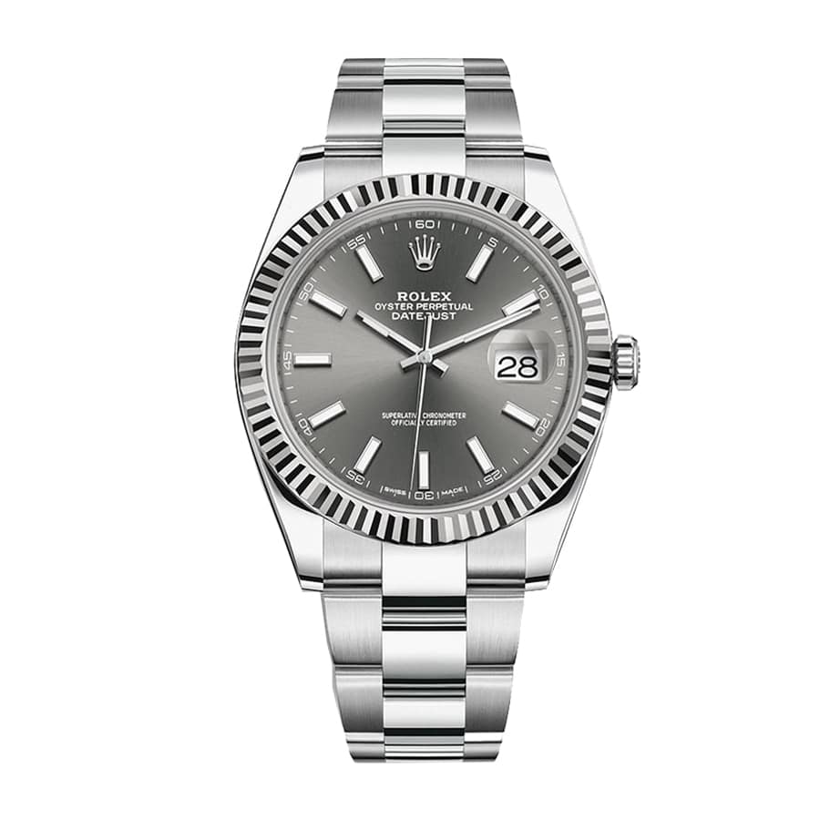 Replica Rolex Datejust Grey Dial