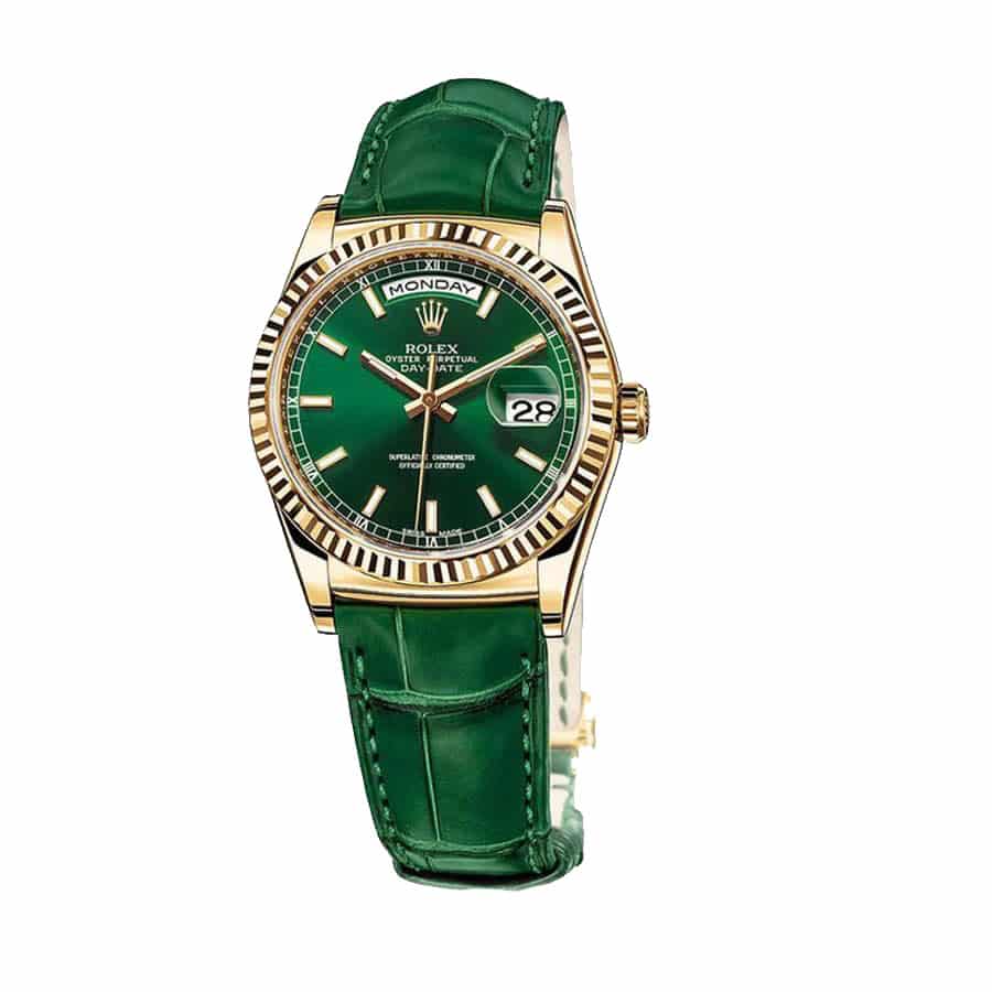 Replica Rolex Daydate Green