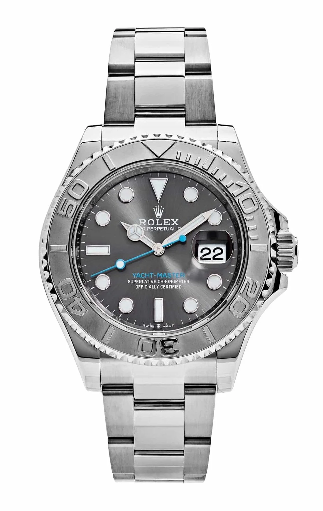 Replica Rolex Yacht-Master Rhodium Dial 126622 Superclone