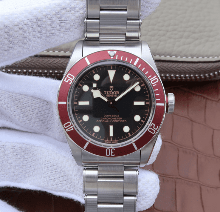 Tudor Heritage Black Bay Replica Red Bezel M79230R-0012